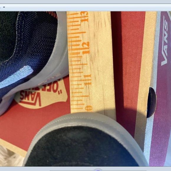 Vans Unisex Translucent EVDNT Ultimate Waffle shoes Deuce Black Blue Size W 7.5 - Picture 6 of 6